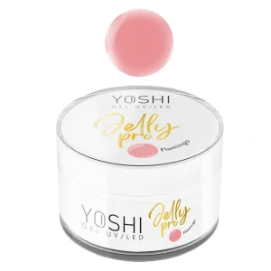 Yoshi Jelly Pro Builder Gel Low Heat Cover Flamingo 15 ml.