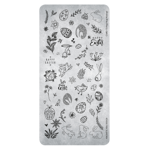 Stamping plate 73 Hop Hop Hooray!