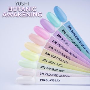 Yoshi Gelpolish Collectie Botanic Awakening 10 x 6ml + gratis stickers
