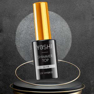 Yoshi  Shimmer Top Silver 10 ml.